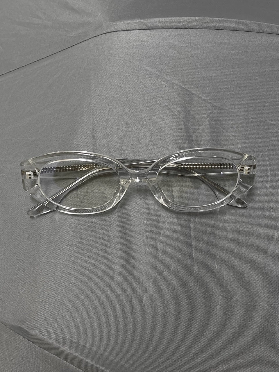 受注制【Chikashitsu +】square frame eyewear (2color) / 【チカシツプラス】スクエアフレームアイウェアーメガネ