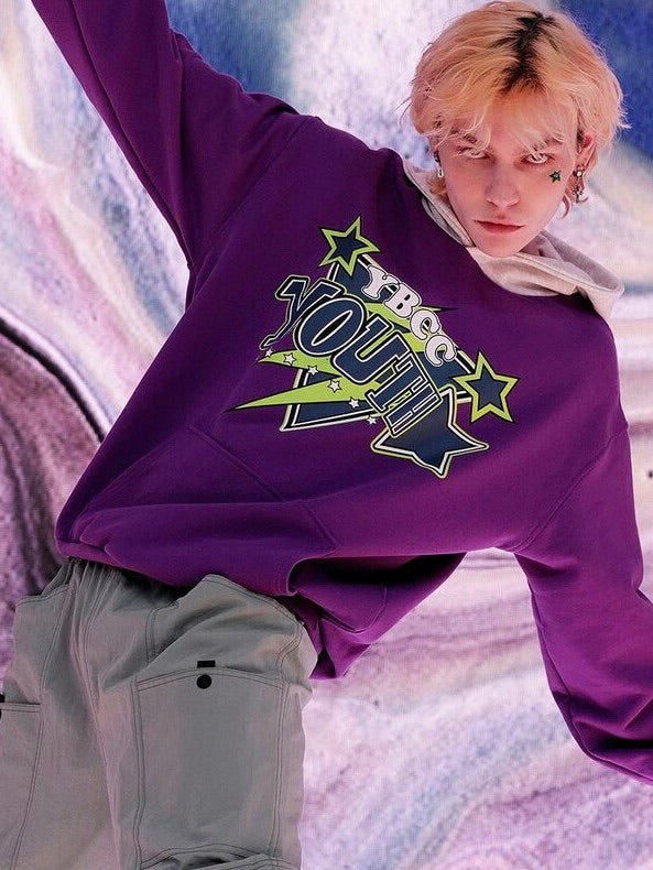 【YOUTHBATH】Wild Graphic Hooded Sweatshirt