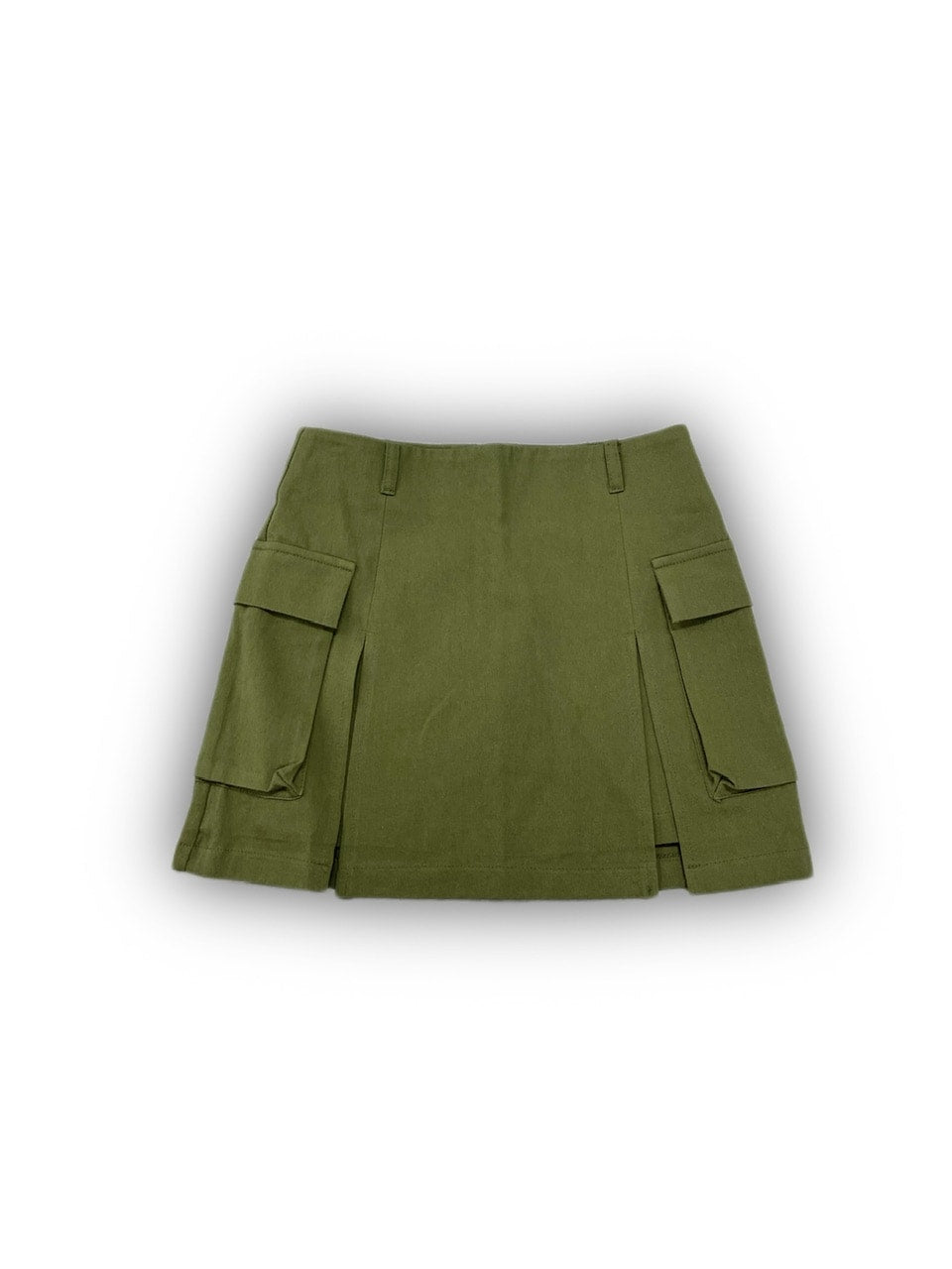 受注制【Never mind the XU】pocket cargo skirt (3color)