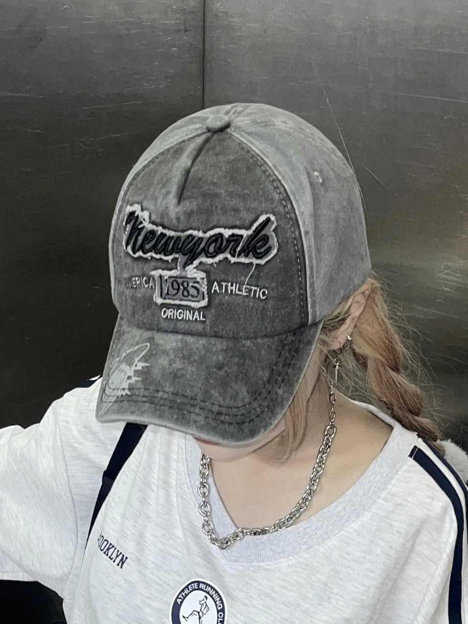 受注制【Never mind the XU】grunge cap (3color)