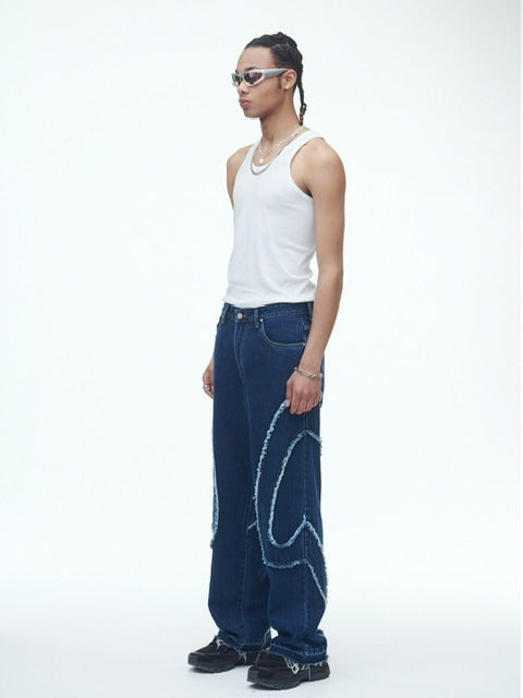 【SSERPE】COMMA DENIM PANTS