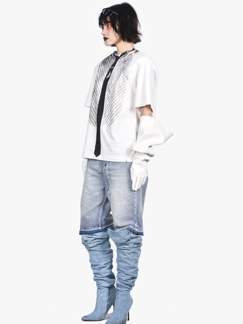 【F.V.V.O】FVVO Tie Printed Tee