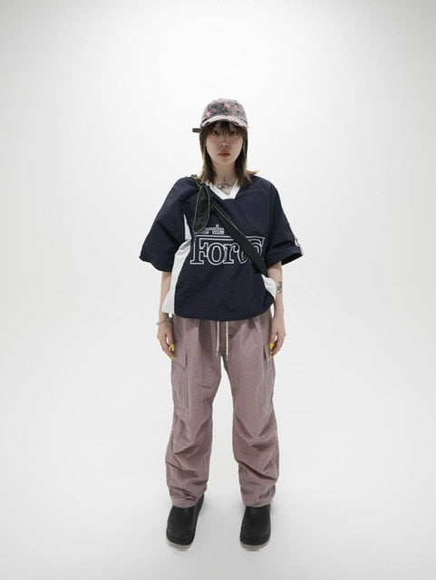 受注制【Never mind the XU】FORCE nylon tee (3color)