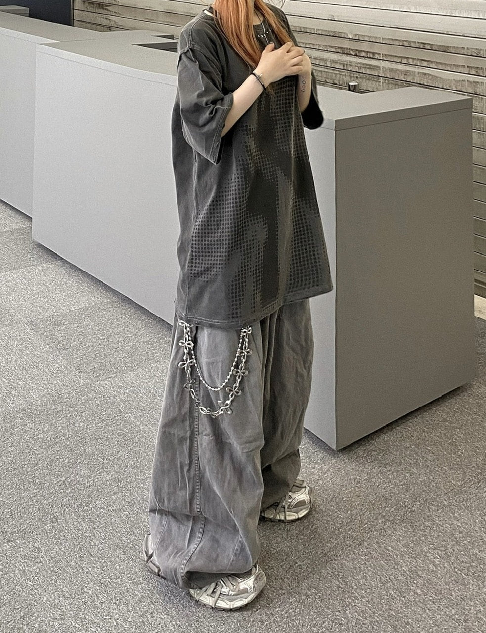 受注制【Never mind the XU】washing darts pants (4color)