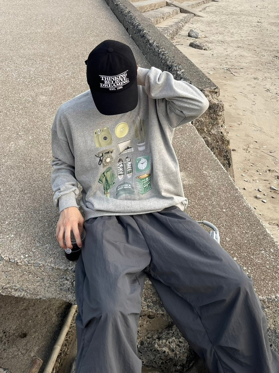 受注制【youll】logo cap (2color)