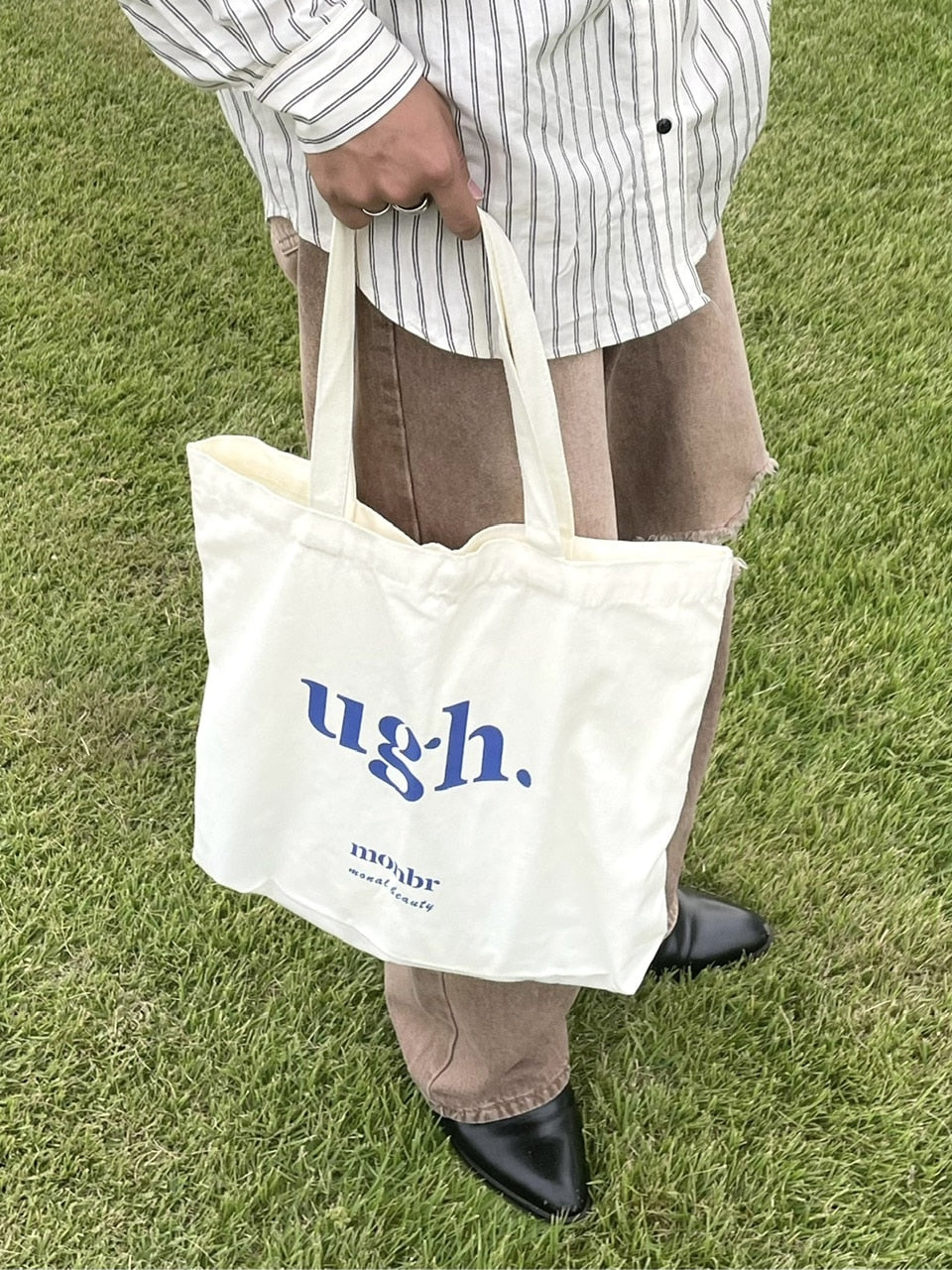 受注制【RENOL】logo tote bag