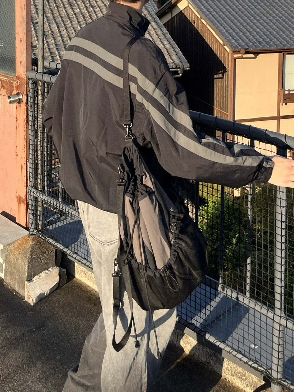 受注制【youll】bi-color backpack (2color)