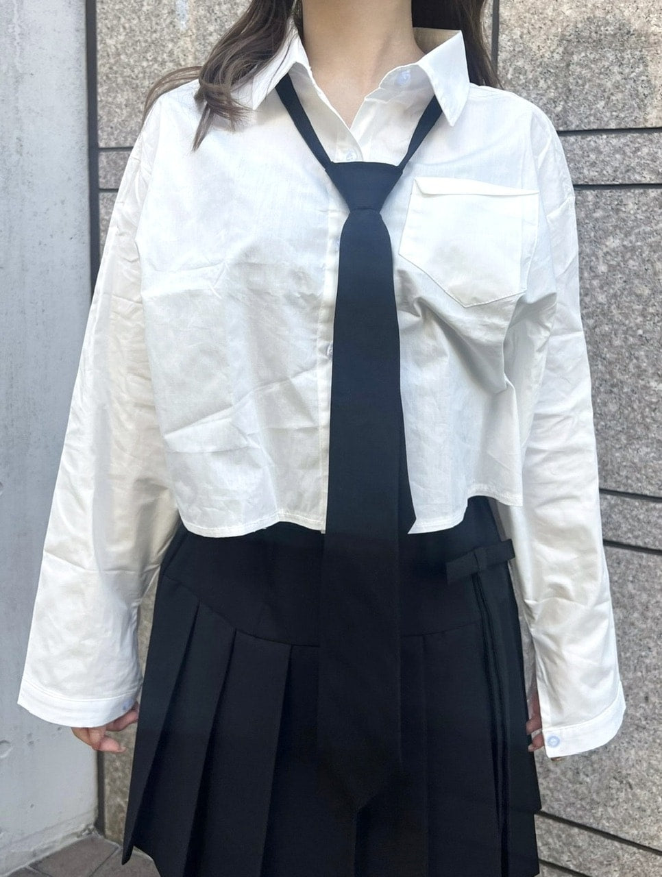 受注制【nmtc +】simple necktie (2color)