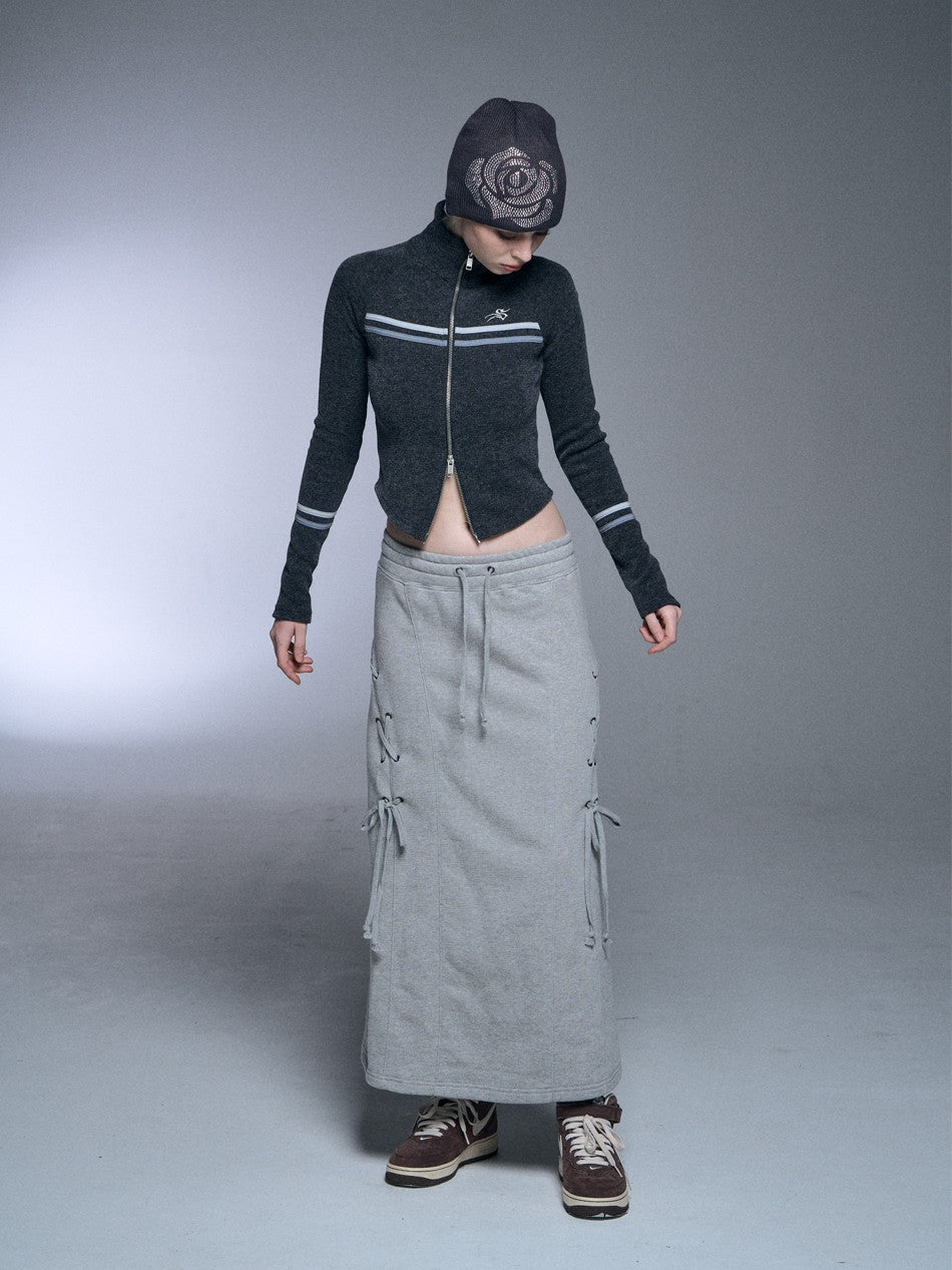 【SETUP‐EXE】RAGLAN HIGH NECK TWO-WAY ZIPUP