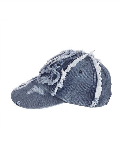 【SURGERY】surgery clover patched denim cap