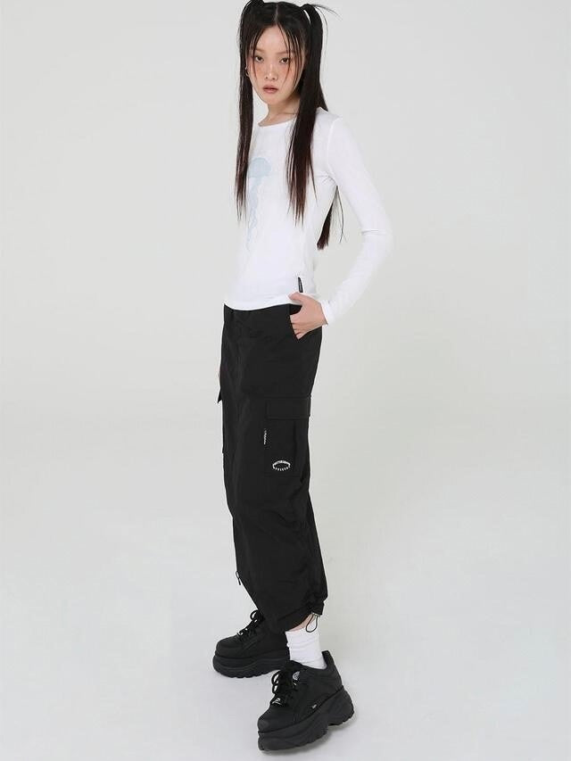 【Uglyshadow】OFFICIAL SHIRRING SKIRT