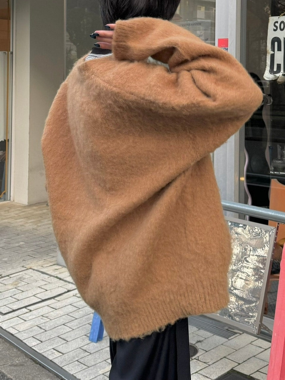 【Chikashitsu +】wool cardigan (4color)