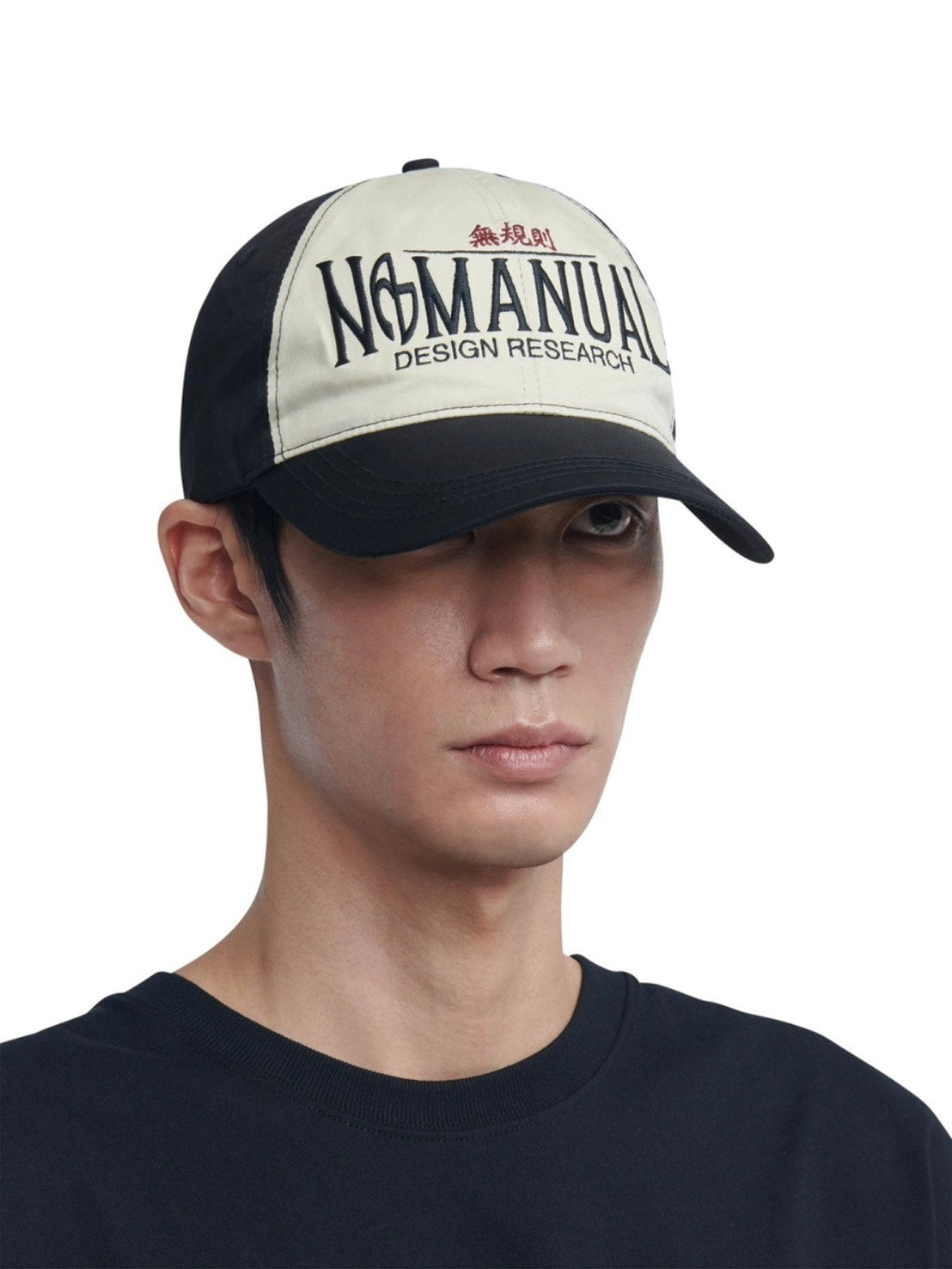 【NOMANUAL】2C TRUCKER BALL CAP / 【ノーマニュアル】ロゴボールキャップ