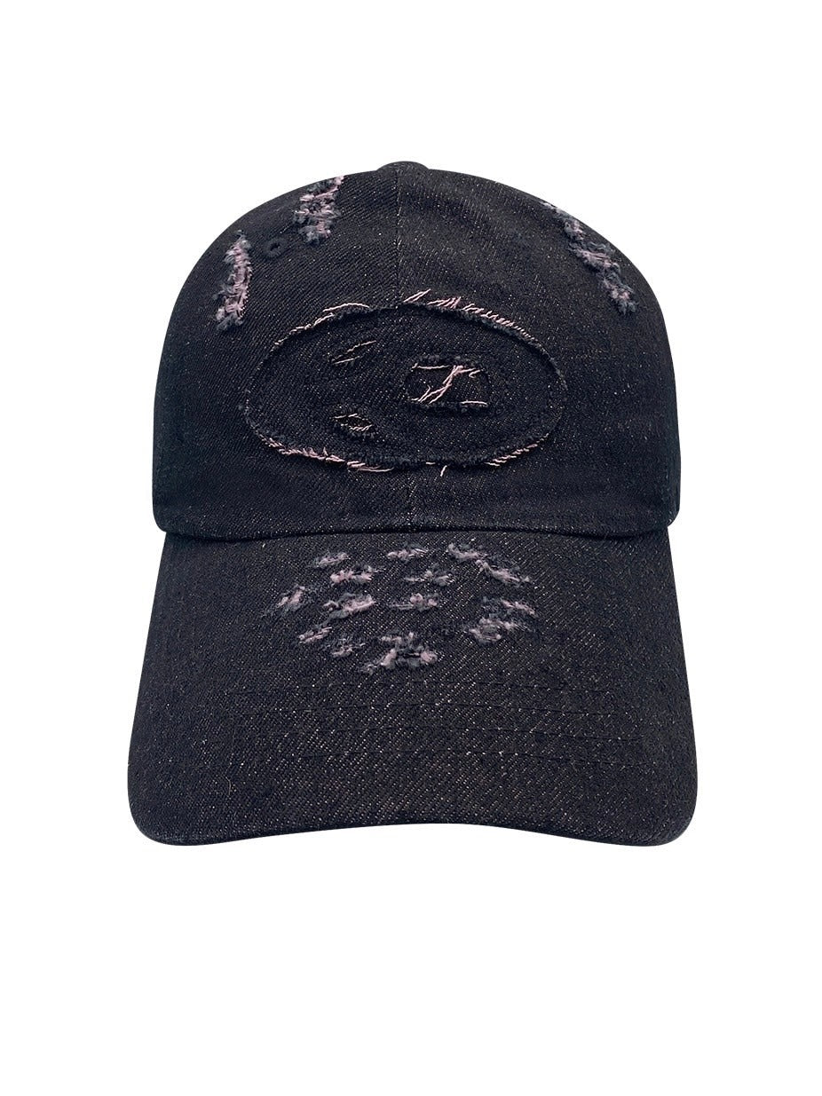 【OY】DESTROYED S.L DENIM CAP