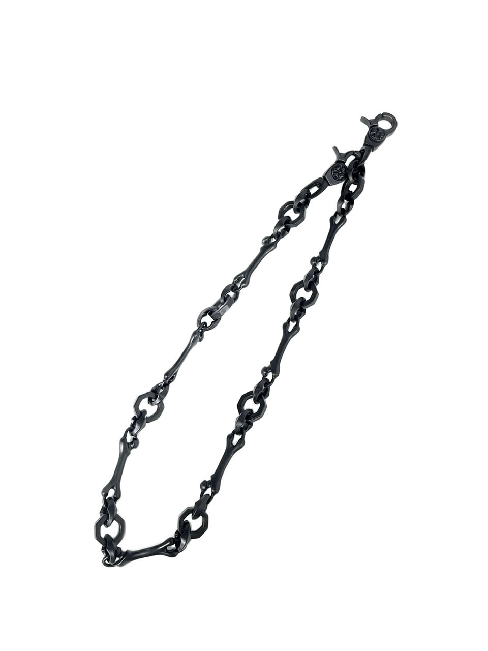 受注制【Never mind the XU】black bone wallet chain