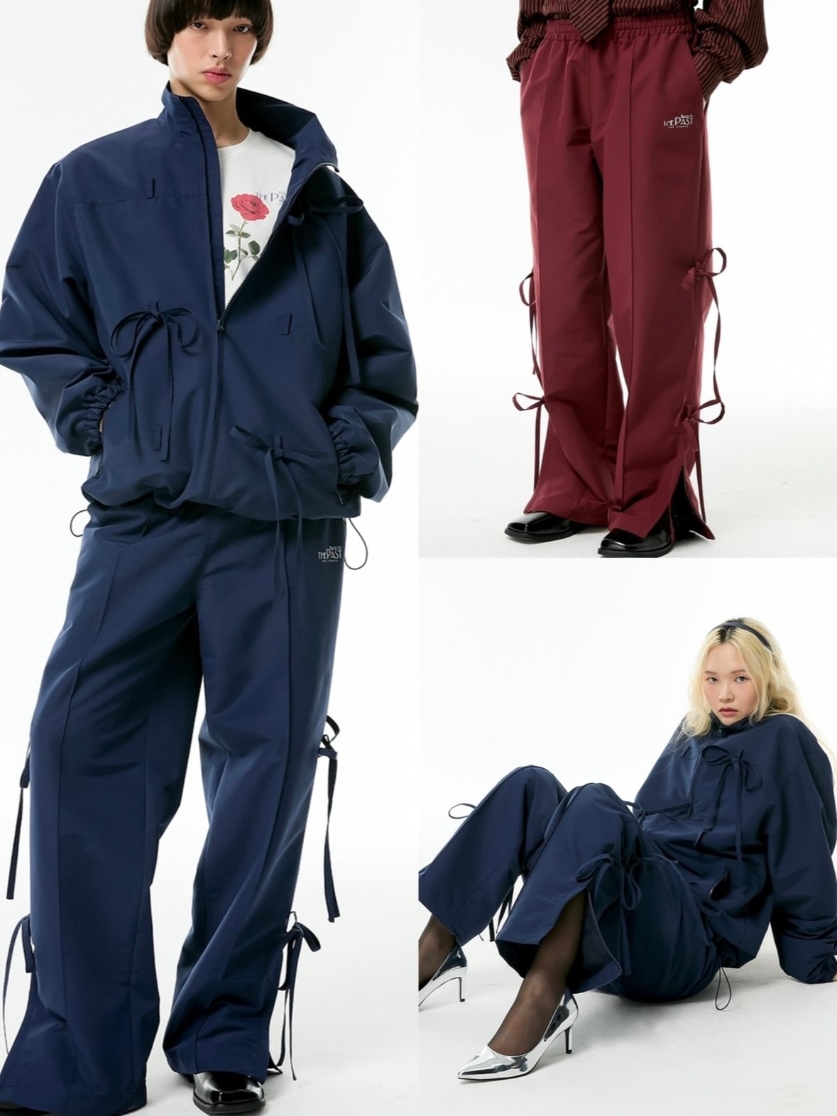 【ESC STUDIO】ribbon training pants