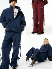 【ESC STUDIO】ribbon training pants