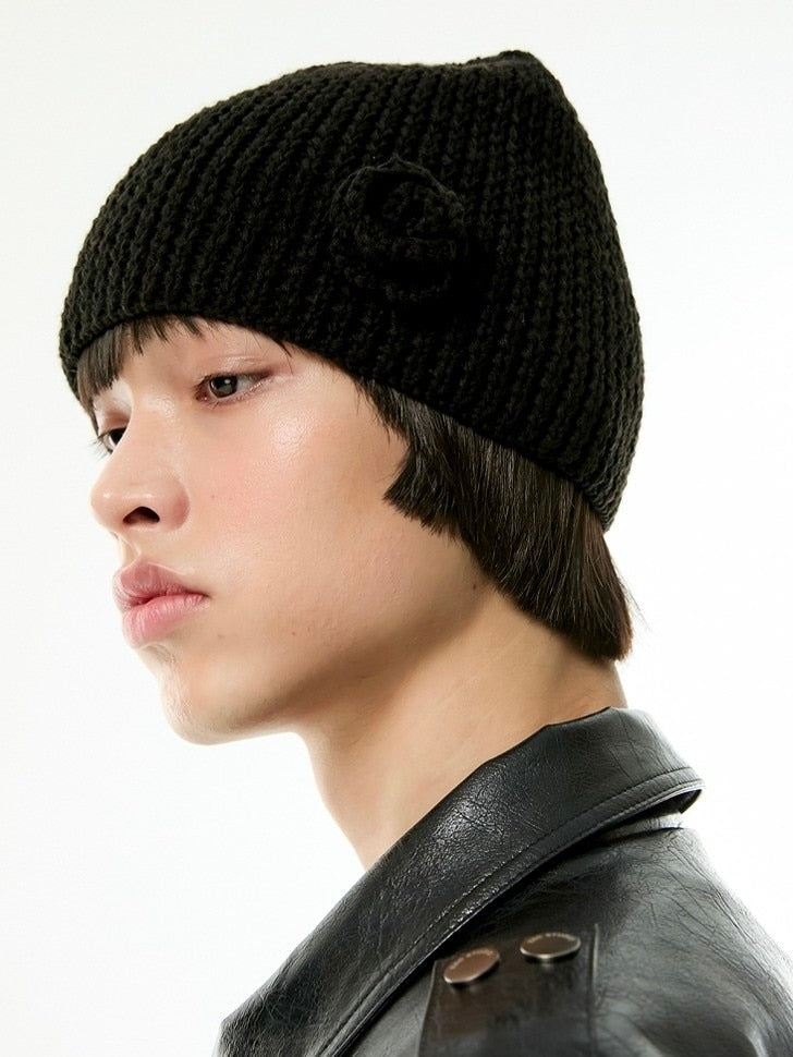 【ESC STUDIO】rose beanie made by mom and aunt