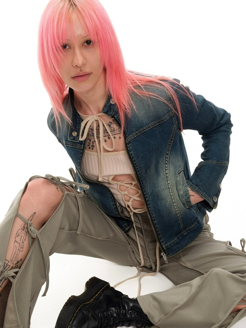 【YOUTHBATH】STRING BANDING PANTS