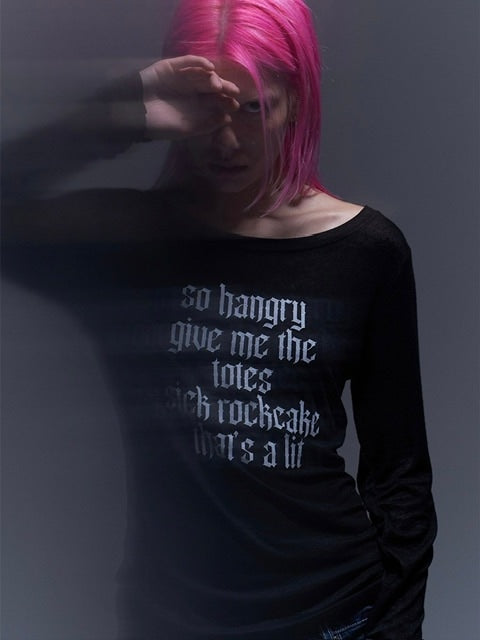 【ROCK CAKE】Funk Mesh Top