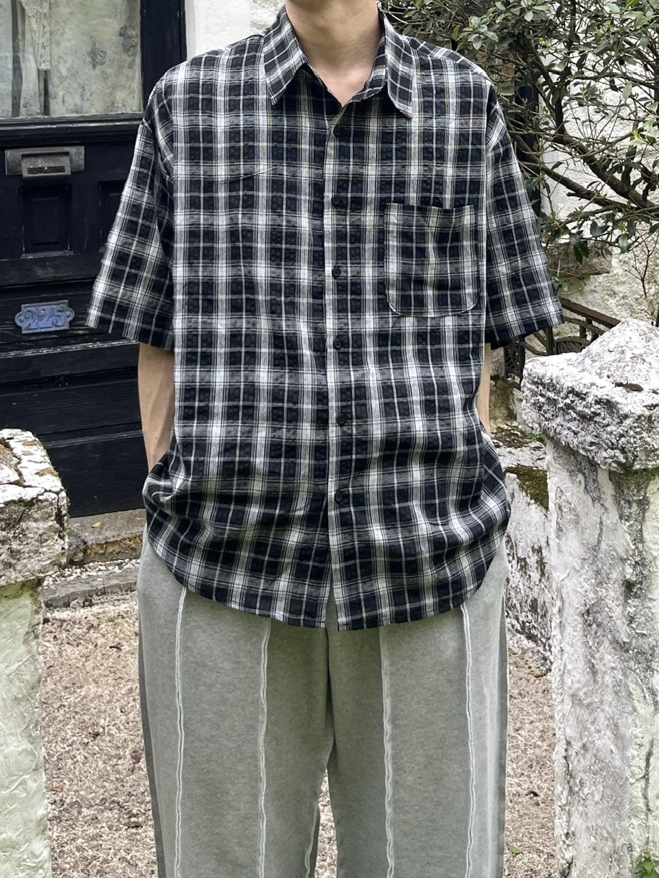 受注制【youll】tartan check shirt (4color)