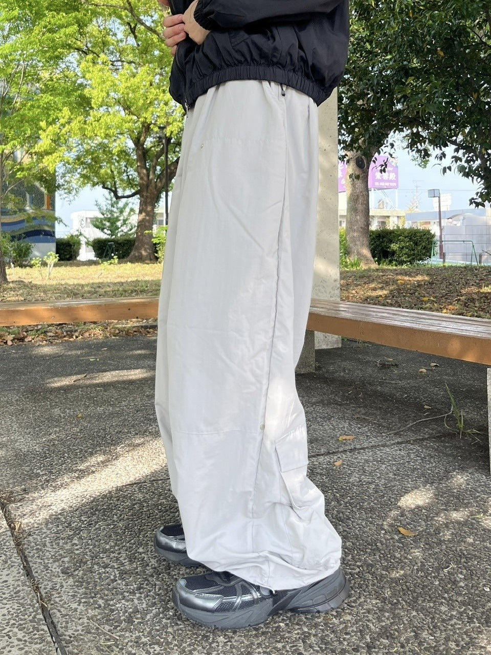 受注制【youll】back pocket balloon pants (2color)