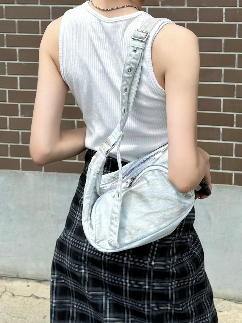 受注制【Chikashitsu +】stitch rib sleeveless (3color) – PRESSING