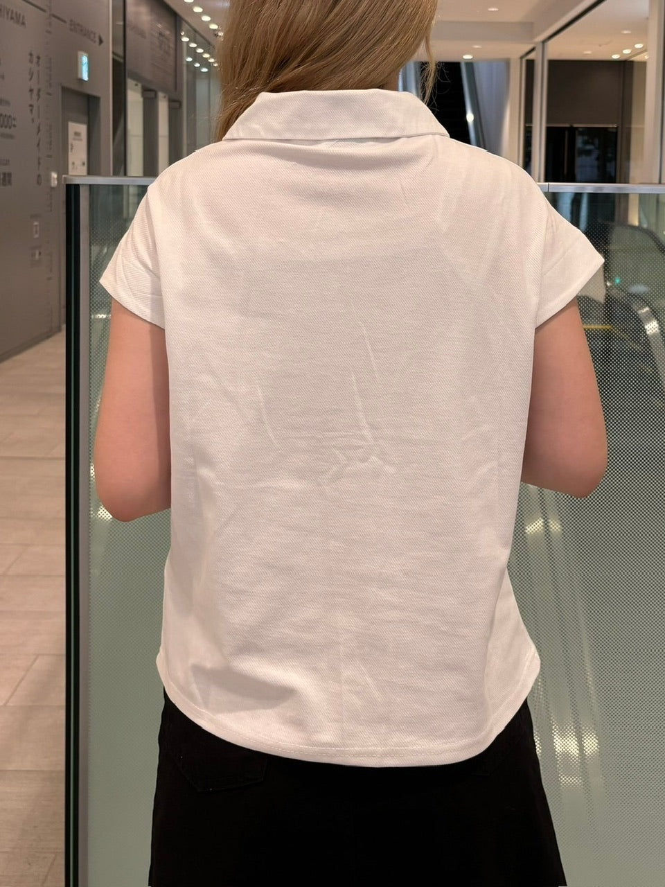 受注制【OaKS】round collar polo shirt (3color)