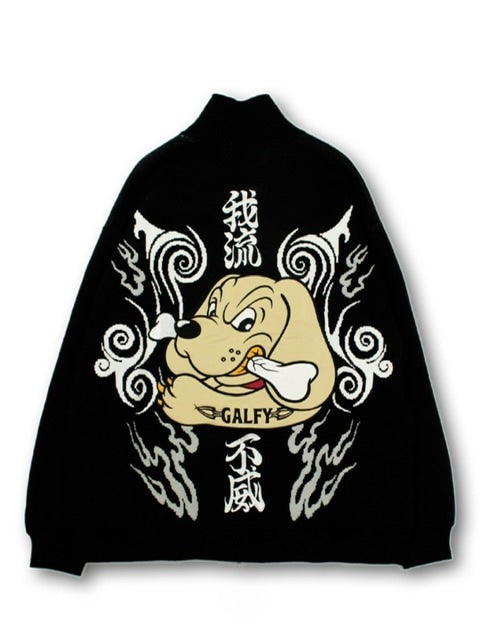 【GALFY】卍ドライバーズニット