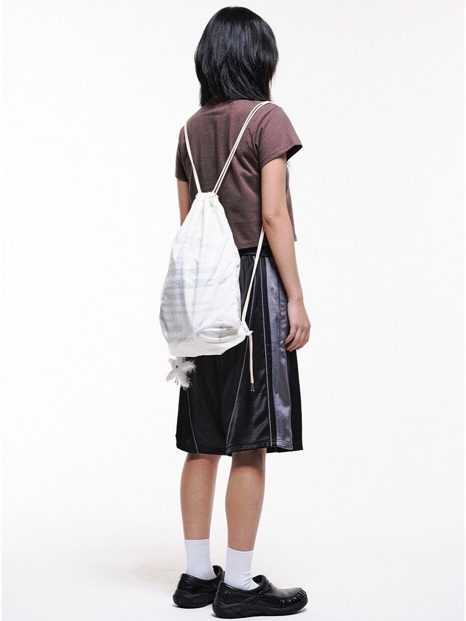 【THECOLDESTMOMENT】TCM starfish reversible gym sack