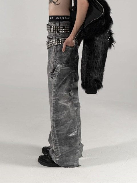 【RACER WORLDWIDE】Wax Jeans