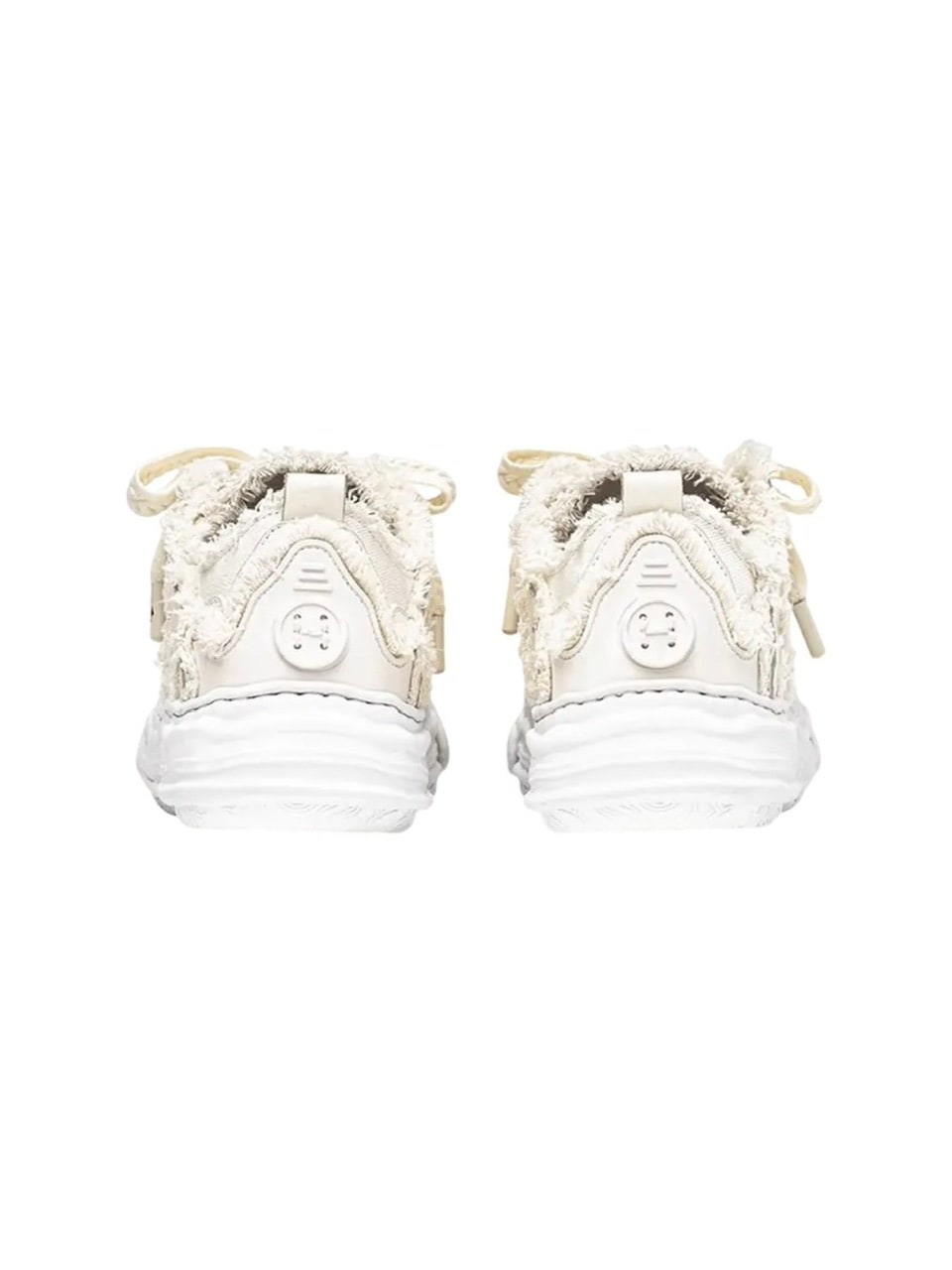 【H52】Canvas Cream Shoes