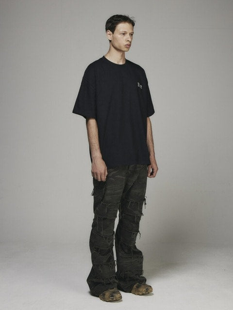 【BLR BLUER】CAMO DENIM PANTS