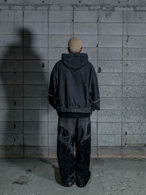 【DIG YOUR OWN GRAVE】DENIM PULLOVER (2color)