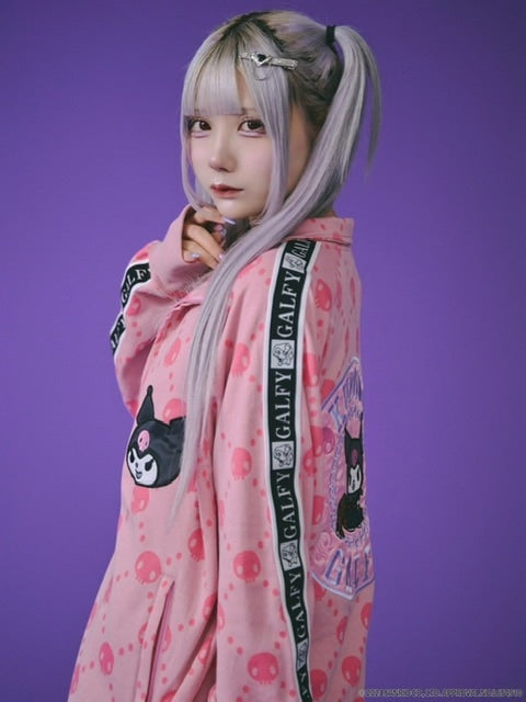 GALFY×KUROMI】ドクロだらけセットアップ / 【ガルフィー×クロミ】ロゴ