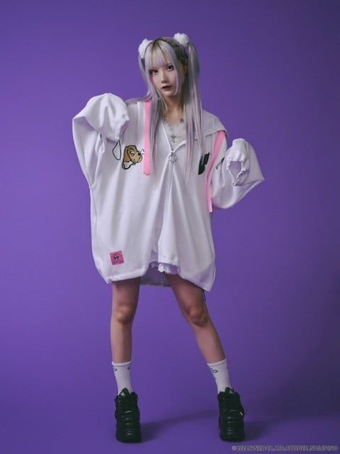 GALFY×KUROMI】みんな大好きボンディングパーカー – PRESSING WEB SHOP