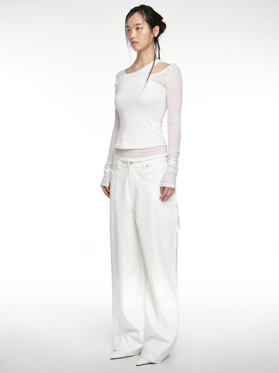 【NACHE】MIXED LAYERED LONG SLEEVE