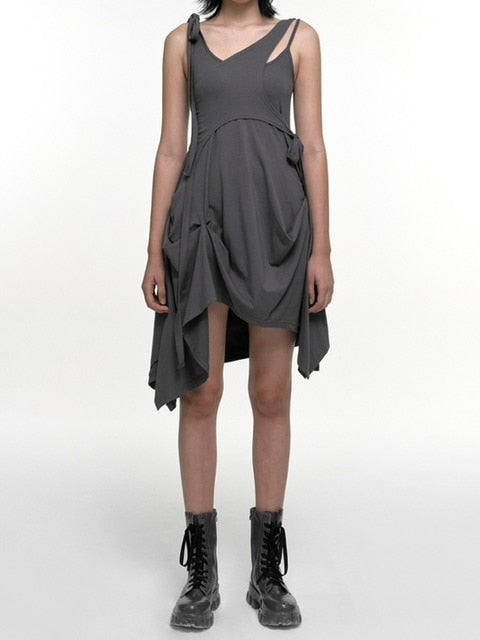 【NACHE】 2-PIECE FLOW DRESS