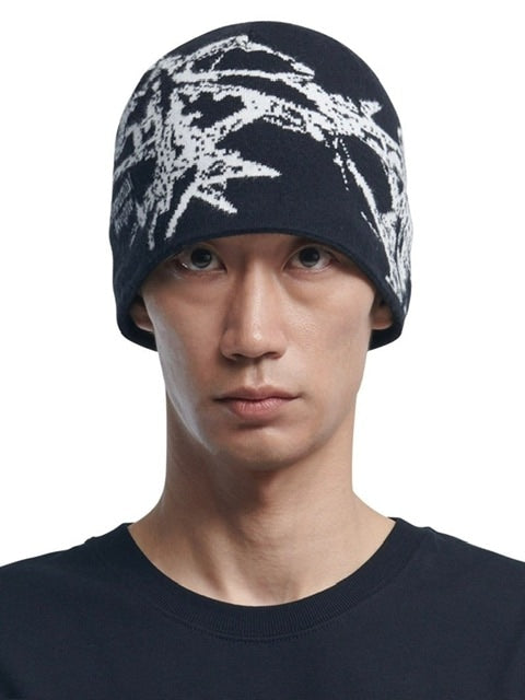 【NOMANUAL】GRAPHIC JACQUARD BEANIE