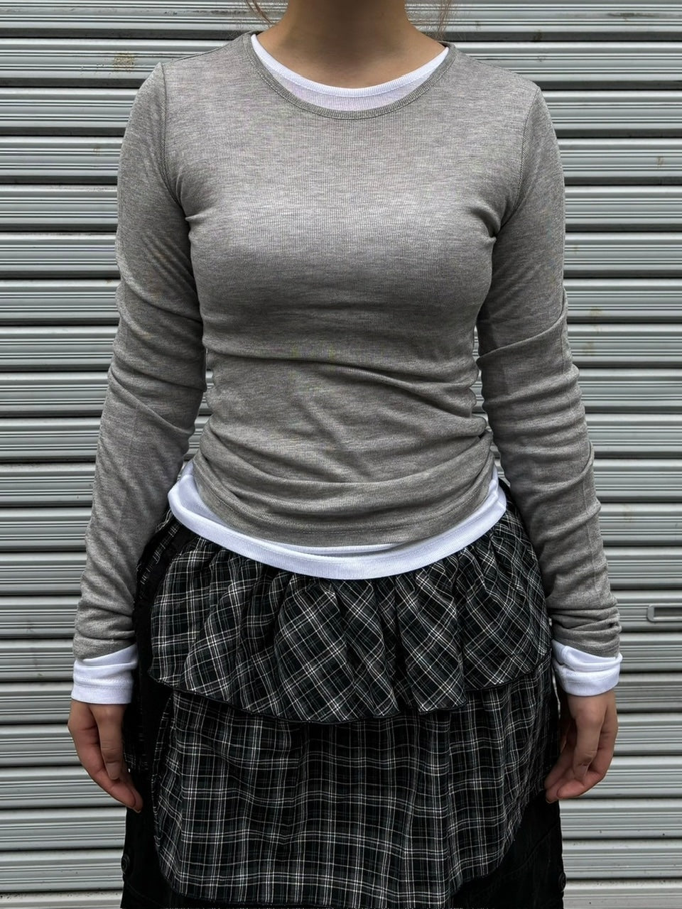 受注制【oaks】see-through long sleeve (4color)