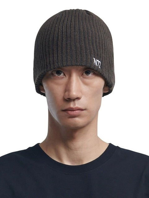 【NOMANUAL】NM CAGE BEANIE / 【ノーマニュアル】ロゴニット帽子