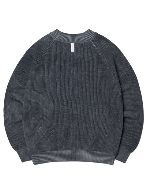 【NOMANUAL】L.S WASHED KNIT