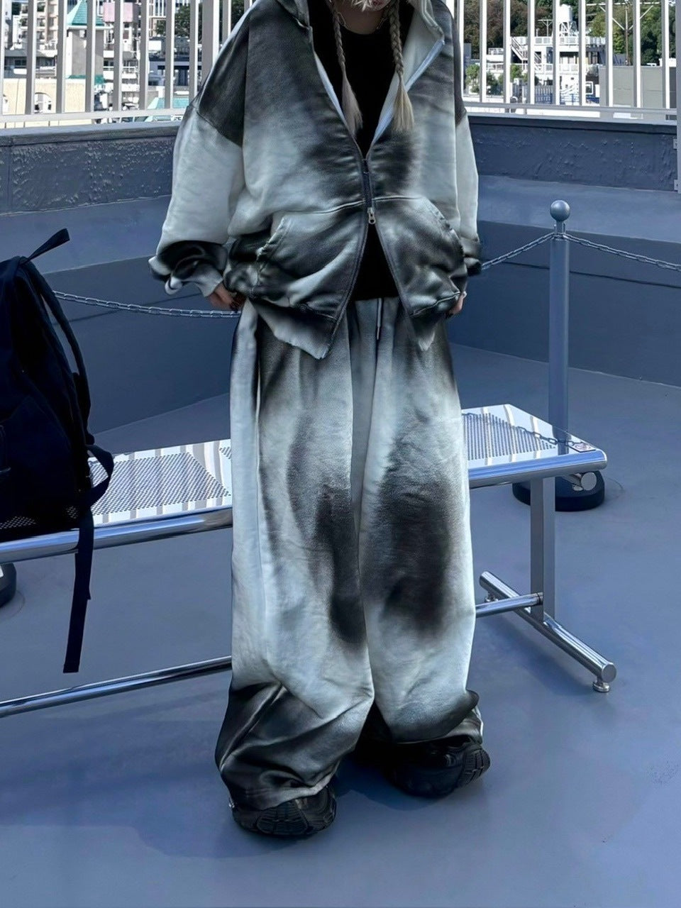 受注制【nmtc +】washing sweat pants (3color) / 【エヌエムティーシープラス】ウォッシングスウェットパンツ