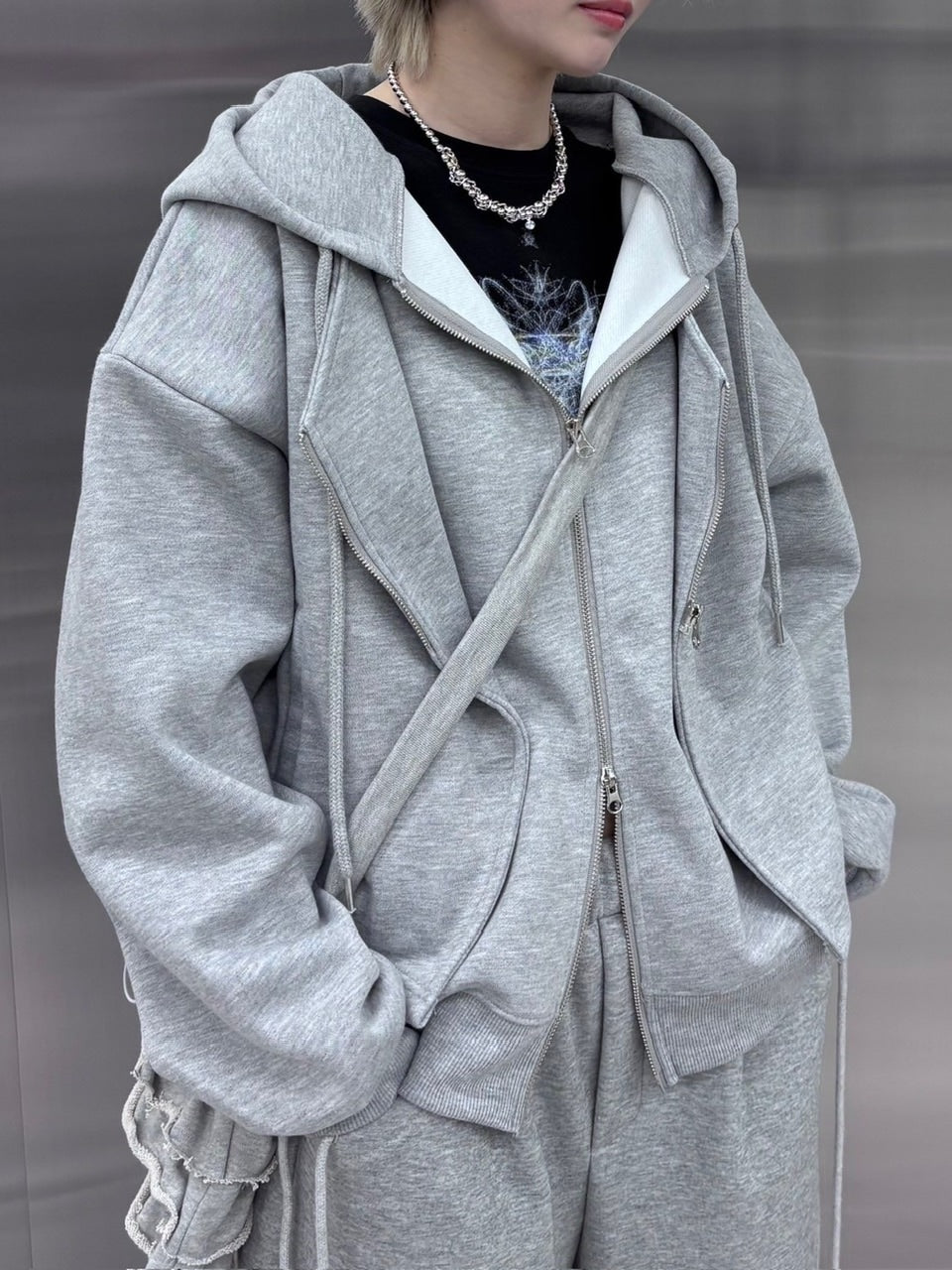 受注制【nmtc +】zip up hoodie (2color) – PRESSING WEB SHOP