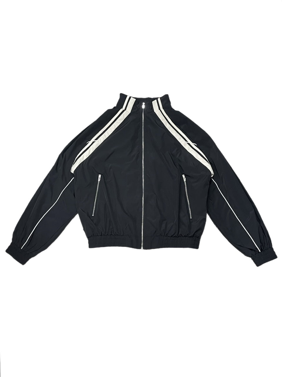 受注制【Chikashitsu +】set up line track jacket (2color) / 【チカシツプラス】セットアップサイドライントラック長袖ジャケットブルゾン