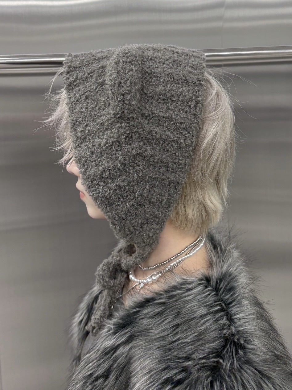 受注制【nmtc +】bear ear muff (3color)