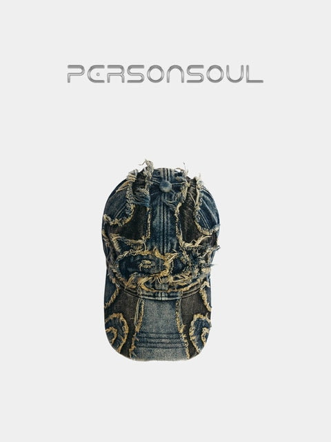 【PERSONSOUL】Symbol Stain Cap
