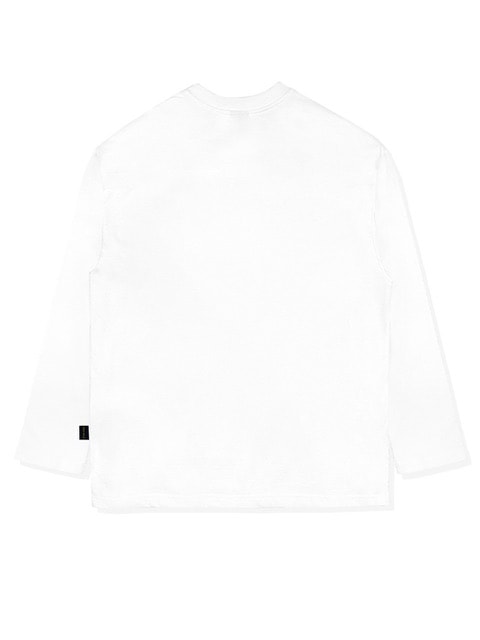 【HOLY NUMBER 7】Oversized Dynamic 07 Star Graphic Long Sleeve T-Shirt