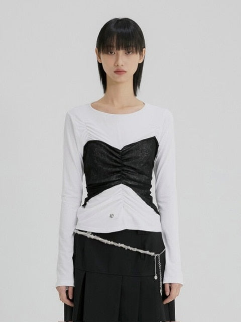 【FLAREUP】Bustier Layered Long Sleeve / 【フレアアップ】ビジターレイヤード長袖Ｔシャツ