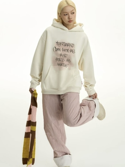 【TGNS】Happyeverday Graffiti Dyed Sweatshirt